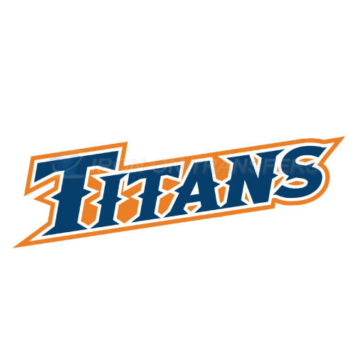 Cal State Fullerton Titans Iron-on Stickers (Heat Transfers)NO.4066
